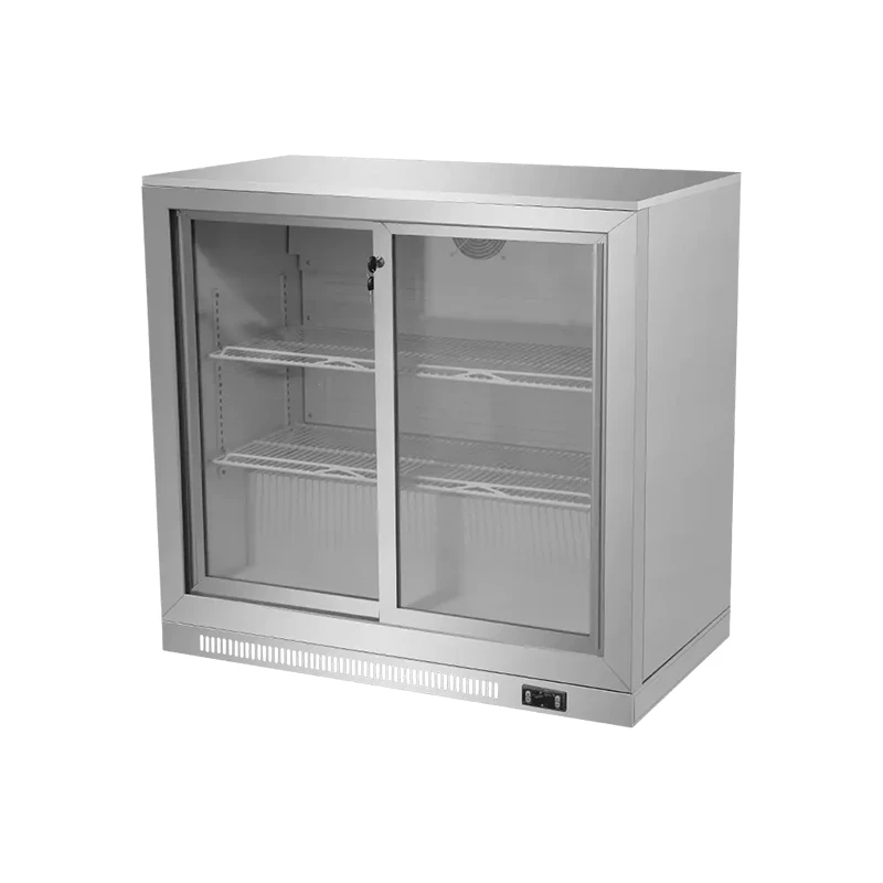 Double Beer Fridge With Sliding Doors price