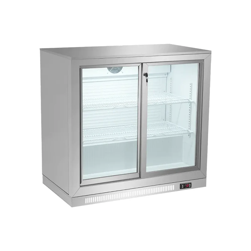 Double Beer Fridge With Sliding Doors suppliers