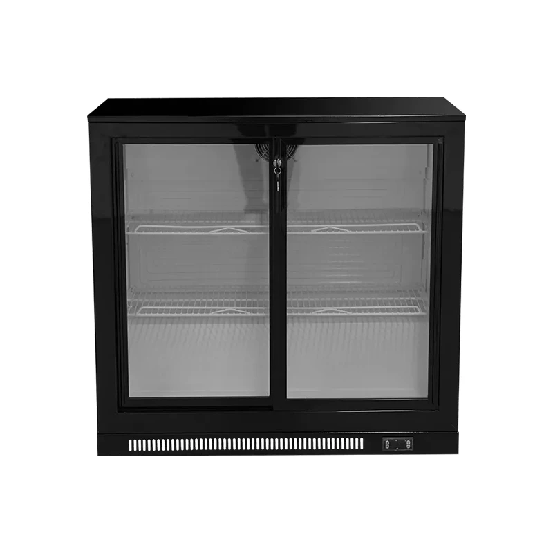 Double Sliding Door Beer Fridge price