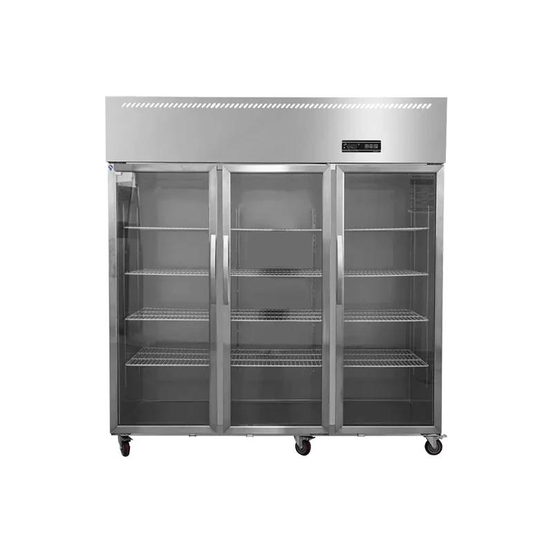 Large Three Door Direct Cool Fridge factory
