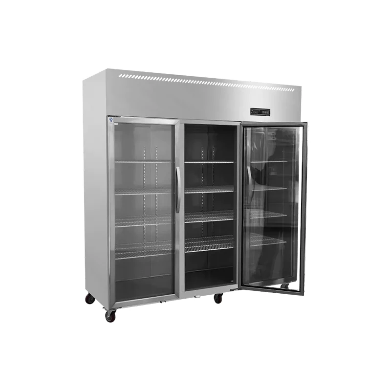 Large Three Door Direct Cool Fridge factory