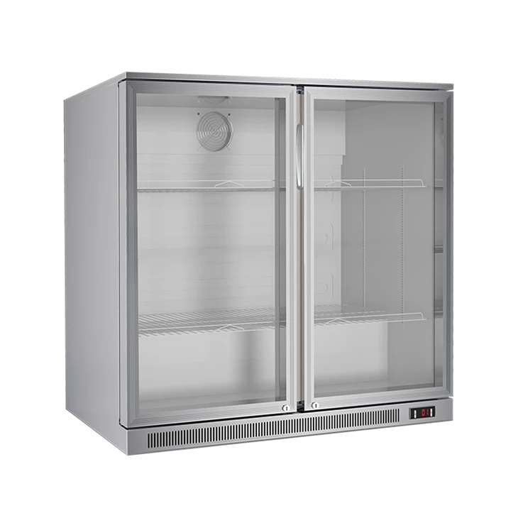 2 Door Back Bar Cooler