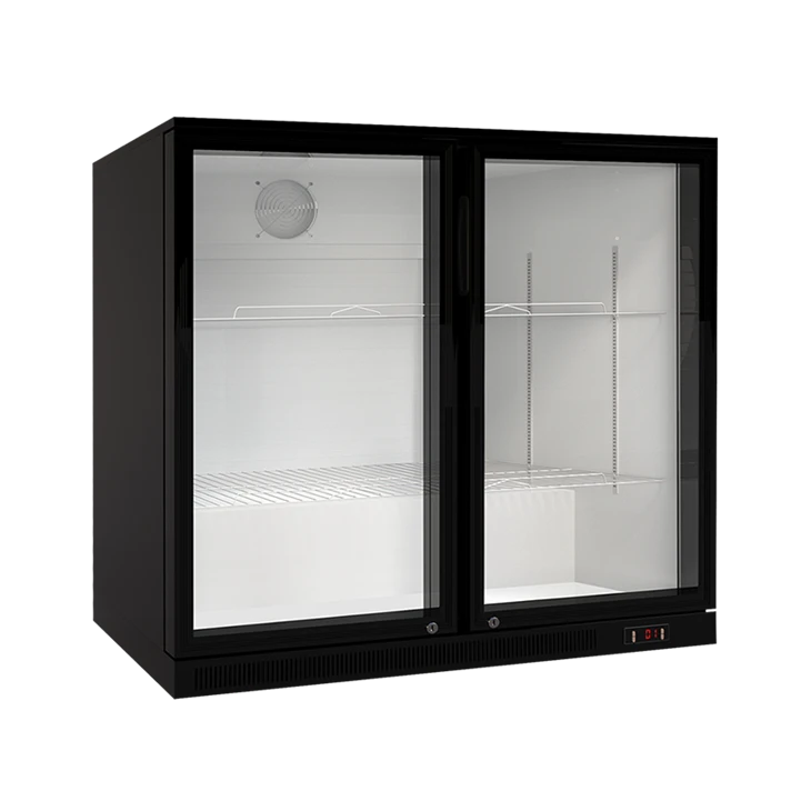 Double Door Back Bar Cooler