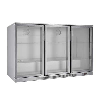 3 Door Back Bar Cooler