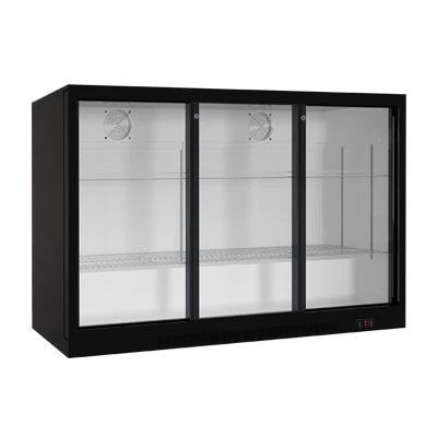 Triple Sliding Door Beer Cooler