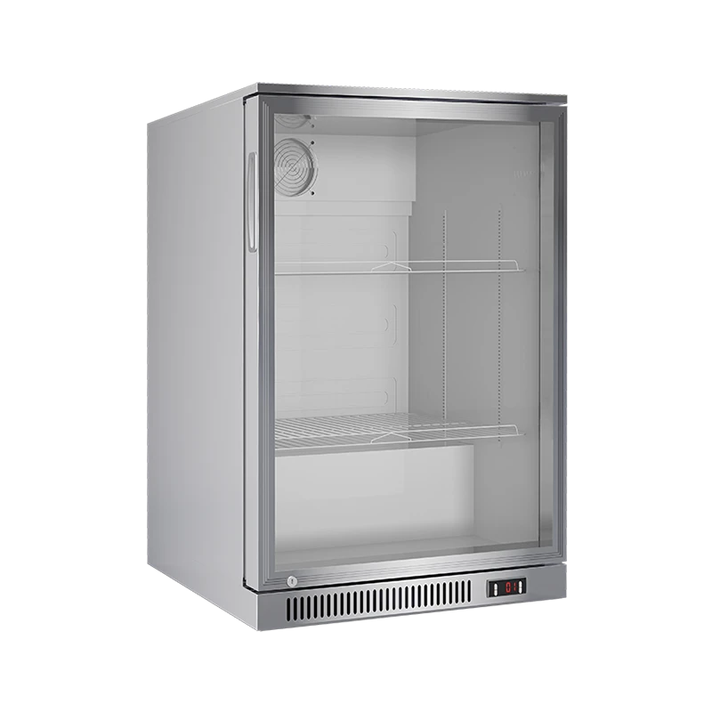 Single Back Bar Cooler Stainless Steel