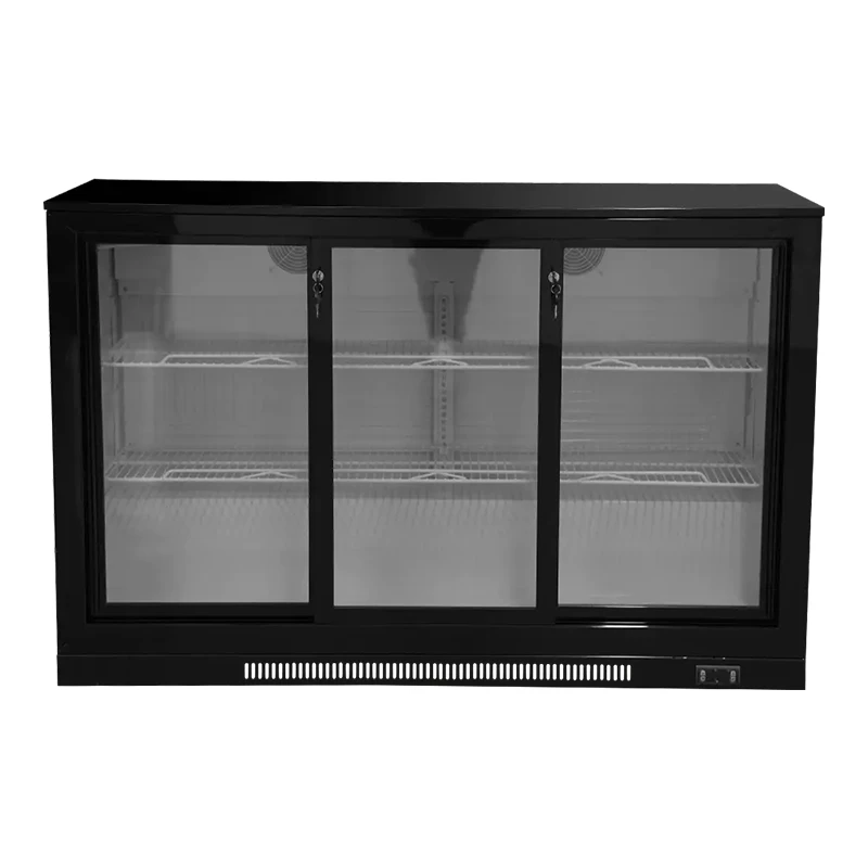 Triple Sliding Door Beer Cooler factory